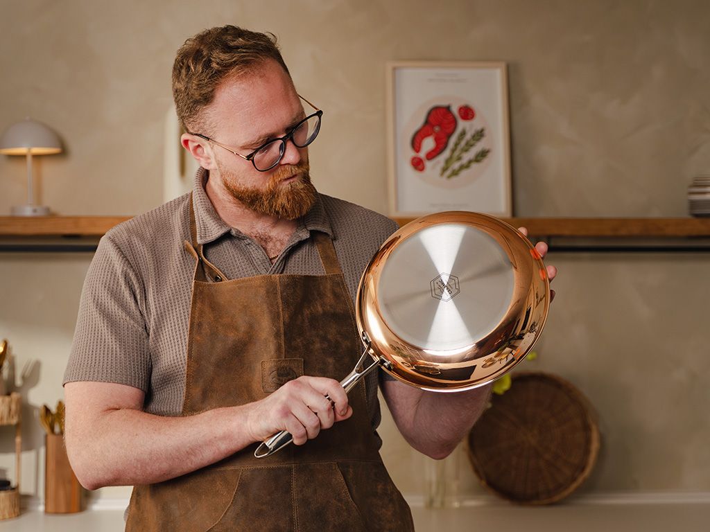 COPPER HYBRID NON-STICK FRYING PAN 26 CM - 6