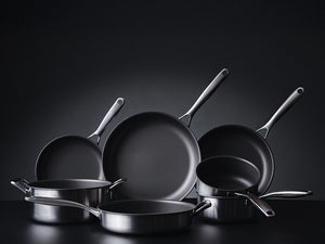 ZERO – NATURAL NON-STICK COOKWARE SET – 6CPS - 7