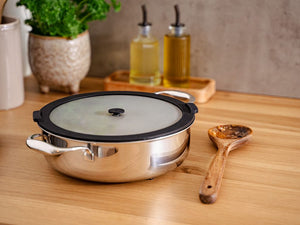 STORAGE GLASS LID – 24CM - 2