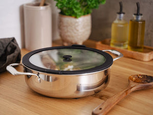 STORAGE GLASS LID – 24CM - 6