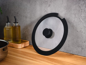 GLASS LID SET FOR DETACHABLE HANDLE – 24/28 CM - 2
