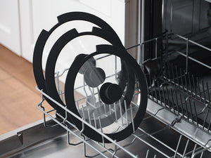 HANDLELESS GLASS LID – 30CM - 8