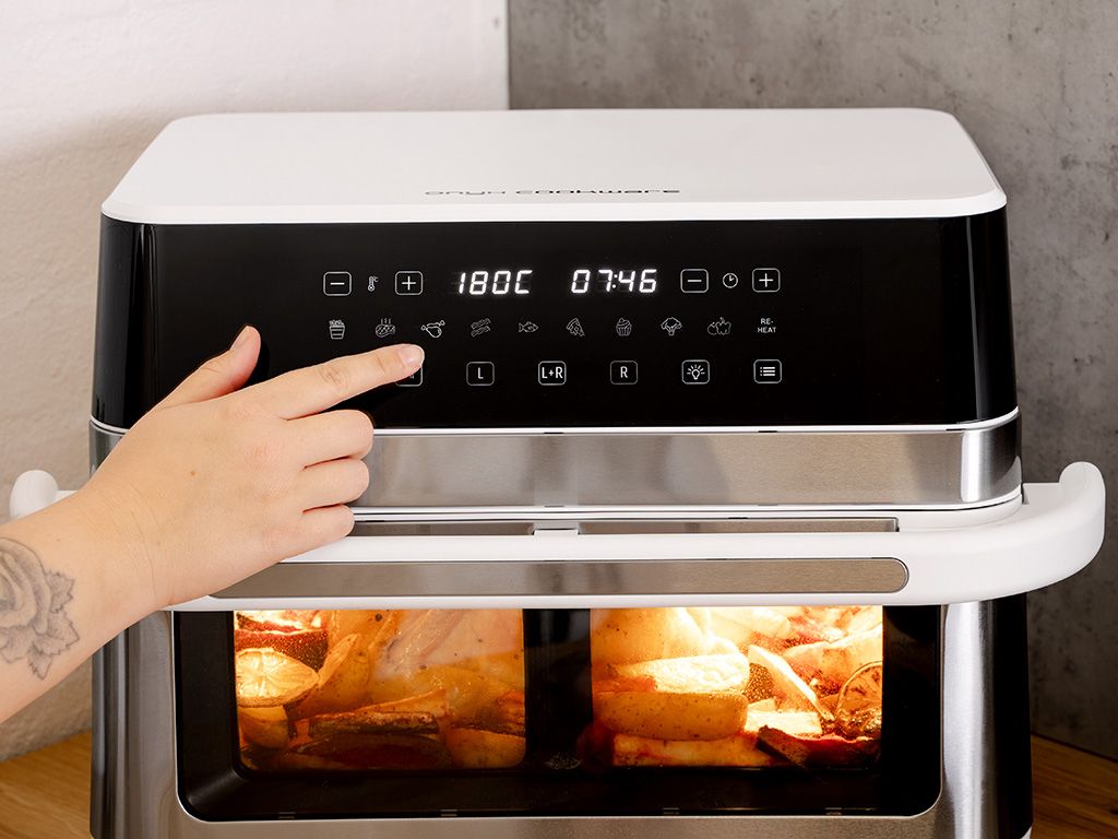 AIRFRYER – DUAL – COMPLETE SET - 12