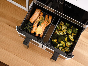 AIRFRYER – DUAL – COMPLETE SET - 13