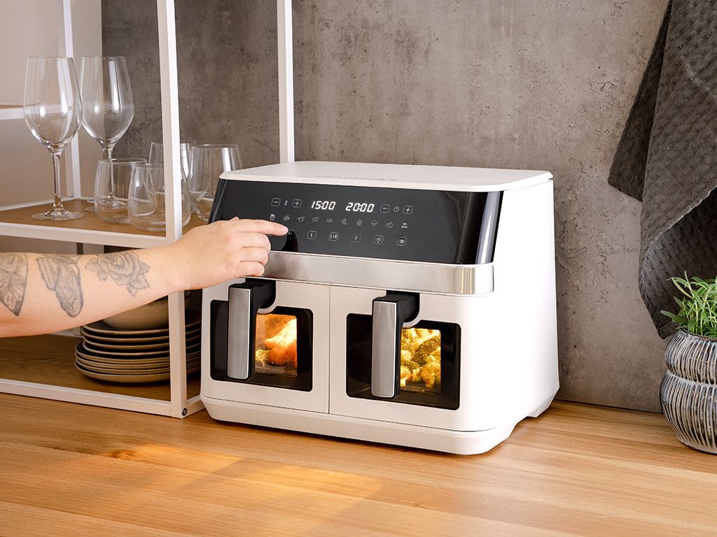 AIRFRYER – DUAL – COMPLETE SET - 15