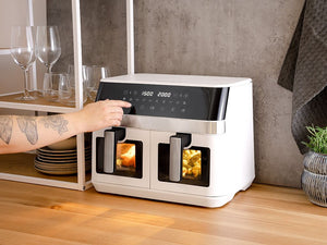 AIRFRYER – DUAL – COMPLETE SET - 15