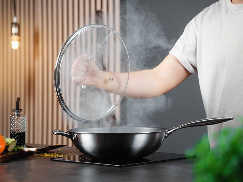 ZERO – NATURAL NON-STICK WOK PAN 30CM - 7