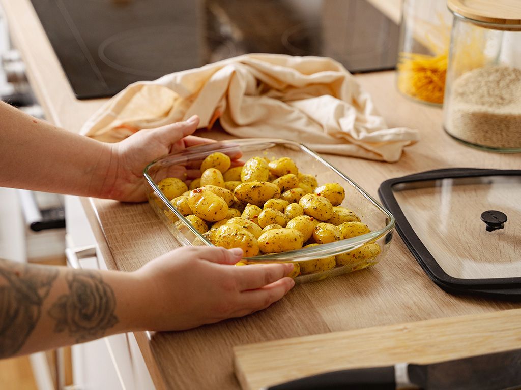 OVENPROOF GLASS DISH - 3.6L - 6