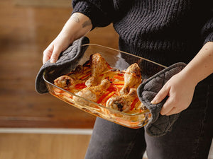 OVENPROOF GLASS DISH - 1.6L - 3