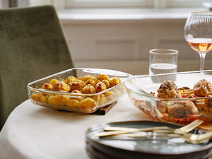 OVENPROOF GLASS DISH - 1.6L - 2