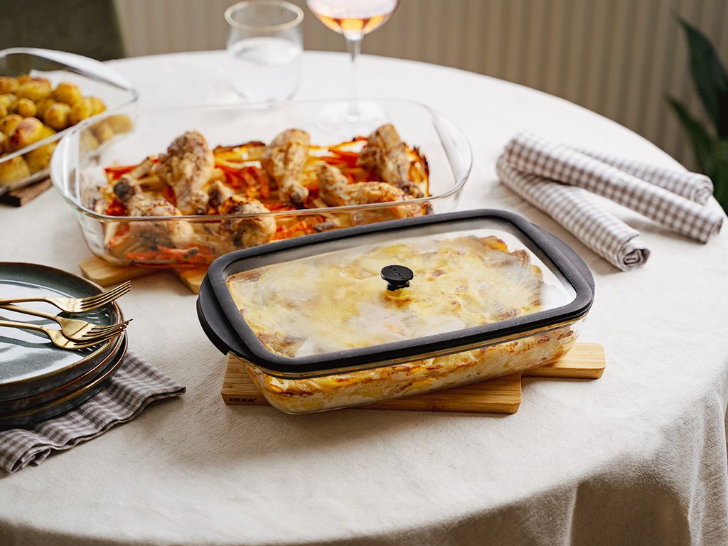 OVENPROOF GLASS DISH - 3.6L - 7