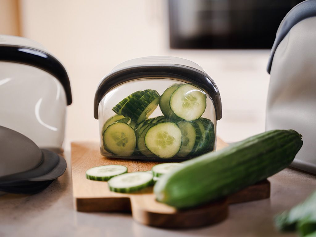 SILICONE STORAGE BAG 1000ML- 3PC - 9