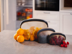 MIXED SILICONE STORAGE BAGS - 6