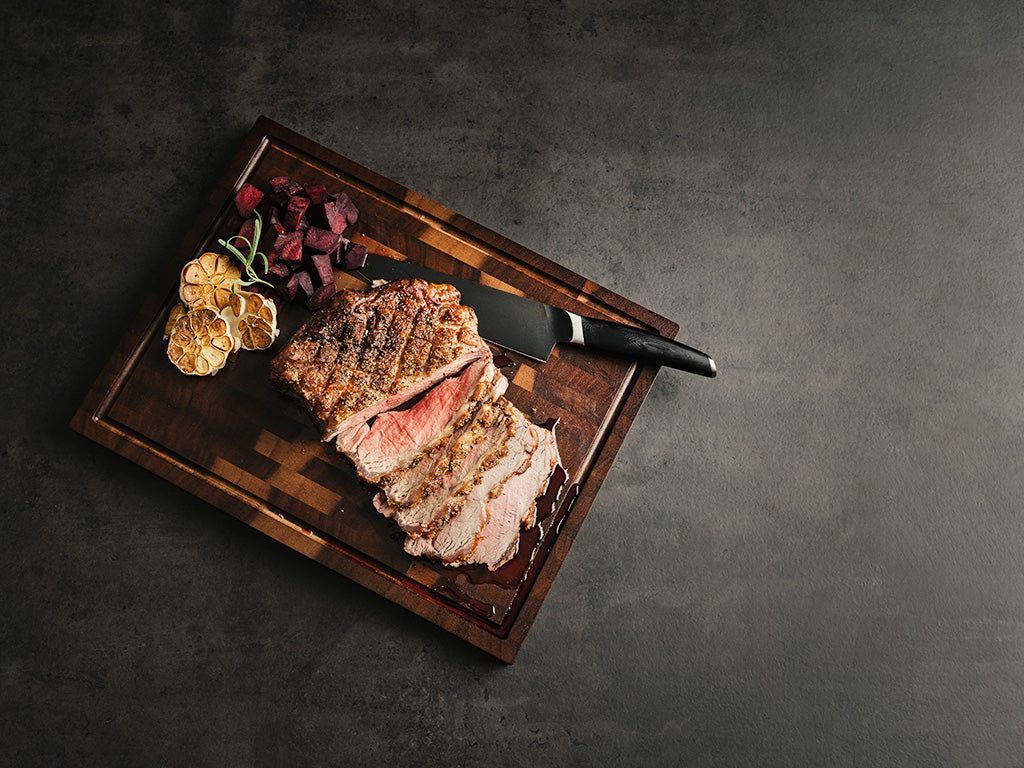 WALNUT CUTTING BOARD – ESSENTIAL SET - 6