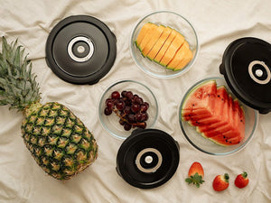 ROUND VACUUM GLASS CONTAINER – 635ML - 11