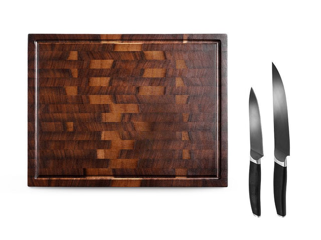 WALNUT CUTTING BOARD – ESSENTIAL SET - 1