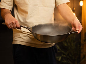 ZERO – NATURAL NON-STICK WOK PAN 30CM - 9