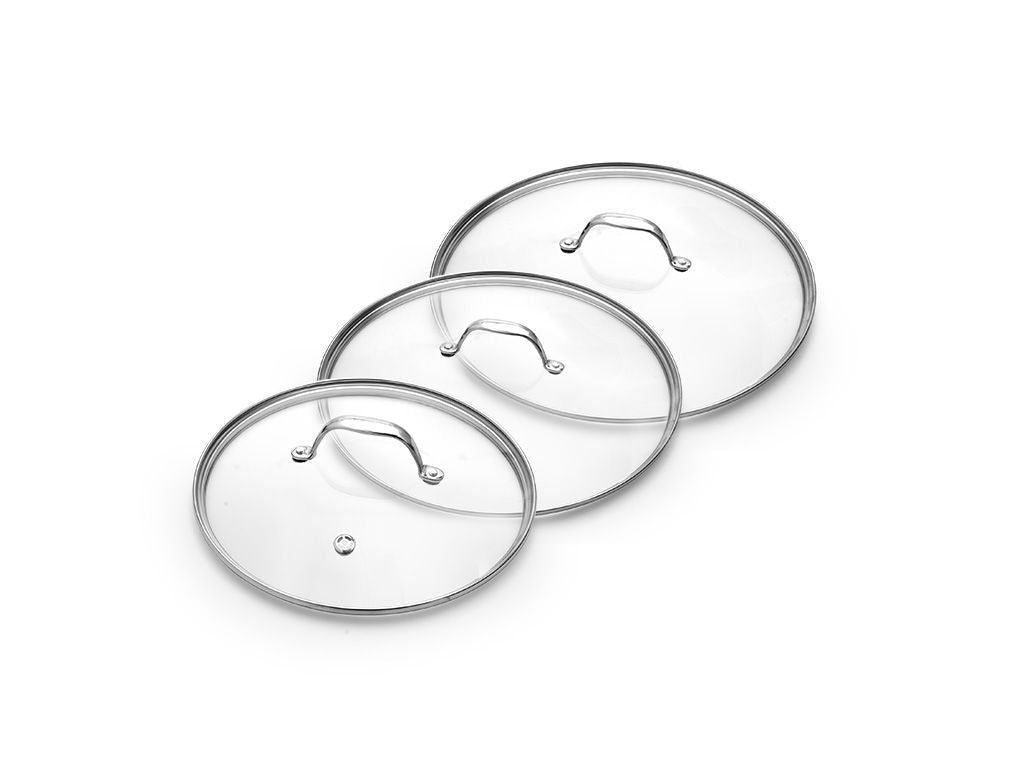 GLASS LID SET 3-PCS - 1