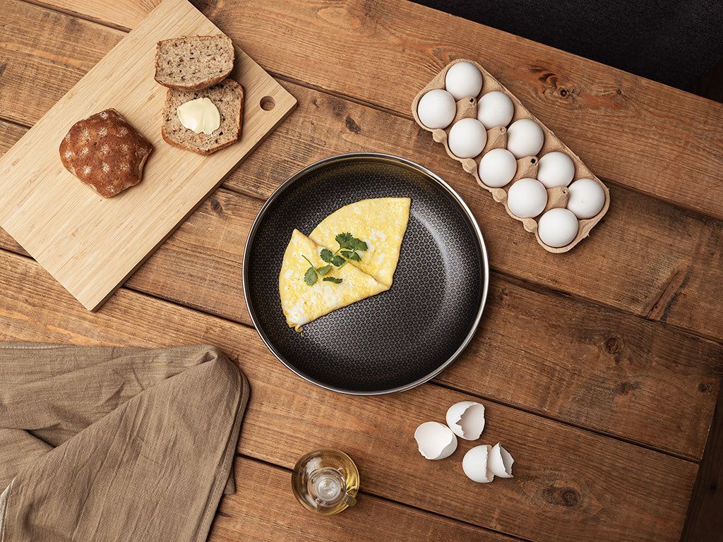 FRYING PAN WITH DETACHABLE HANDLE 24CM SET - 3