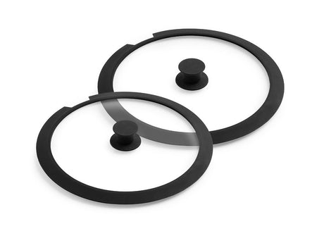 GLASS LID SET FOR DETACHABLE HANDLE – 24/28 CM - 1