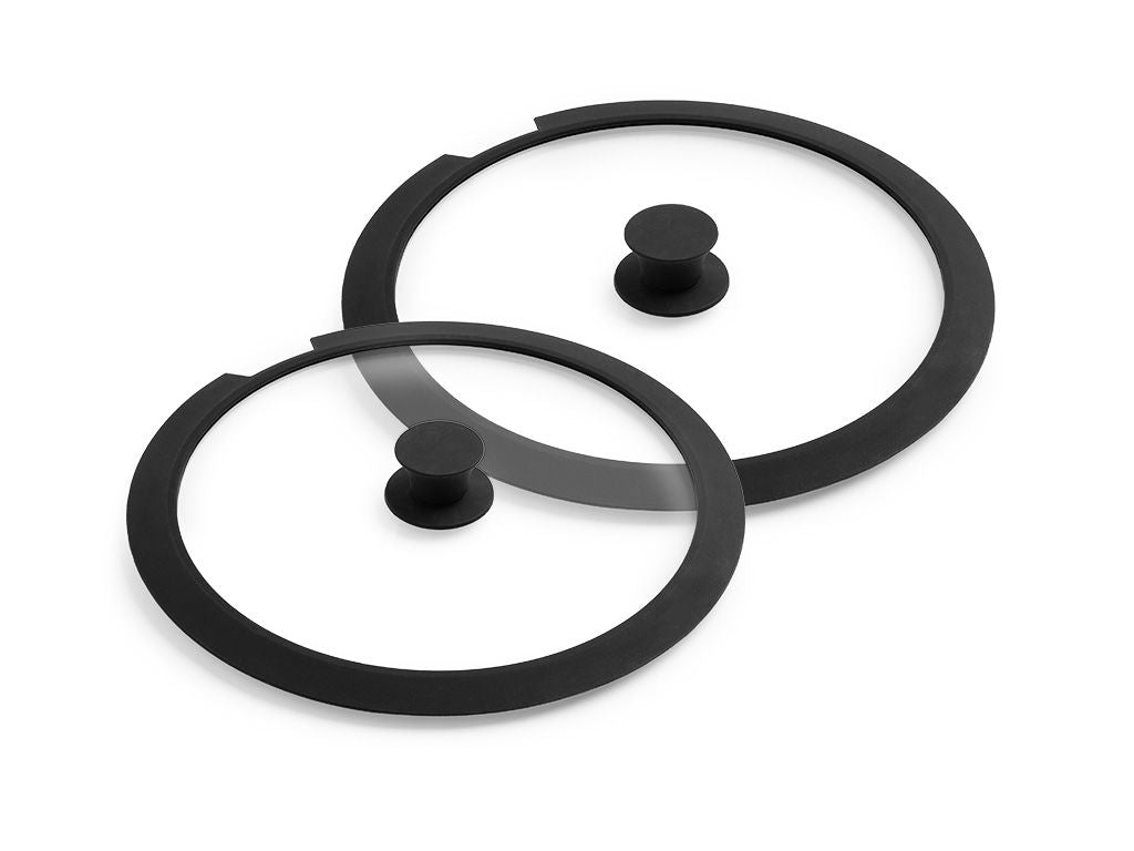 GLASS LID SET FOR DETACHABLE HANDLE – 24/28 CM - 1