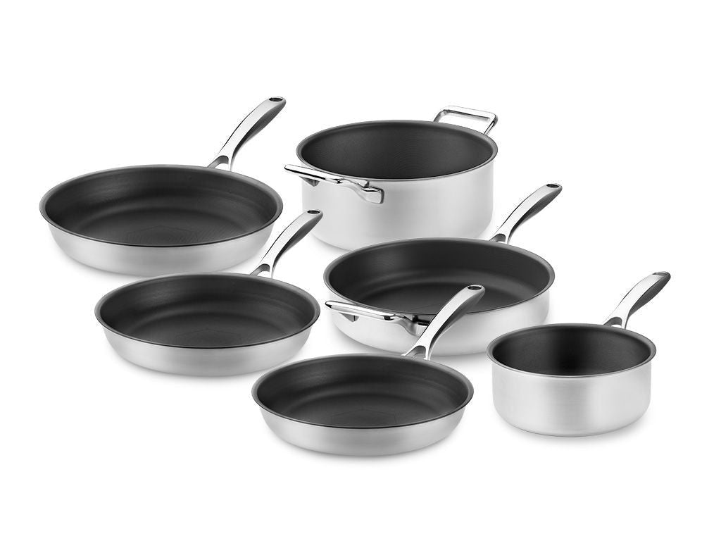 ZERO – NATURAL NON-STICK COOKWARE SET – 6CPS - 1