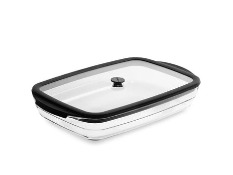 OVENPROOF GLASS DISH - 2L - 1