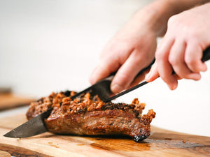 MEAT FORK + SLICE KNIFE BUNDLE - 6